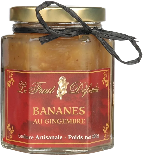 Confiture de bananes au gingembre